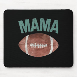 Mama Of The 1 Year Old Football 1st Year Down Birt Mouse Pad