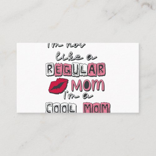 Mama of the Astronaut Space Theme Birthday Party M Business Card