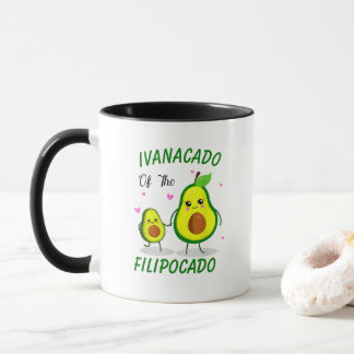 Mama Of The baby cado Birthday Avocado Family Mug