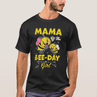 Mama Of The Bee Day Girl Family Matching Birthday