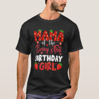 Mama Of The Berry First Birthday Of Girl Strawberr