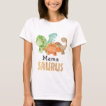 Mama of the Birthday Boy Mama Saurus T-Shirt<br><div class="desc">Mama of the Birthday Boy Mama Saurus T-Shirt</div>