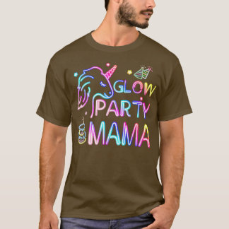 Mama Of The Birthday Unicorn Girl Matching Family T-Shirt