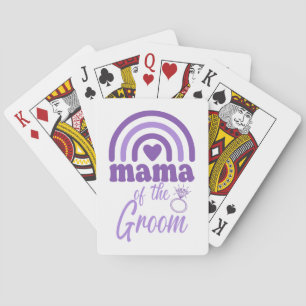 Mama of the Groom Poker Cards