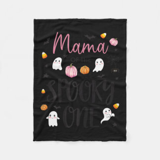 Mama Of The Soky One Girl 1st Birthday Nk Hallowee Fleece Blanket