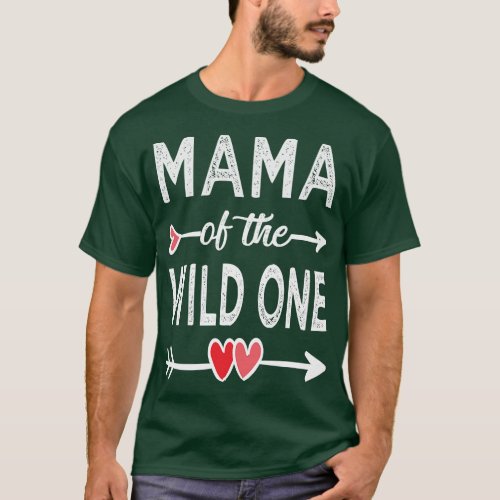 mama of the wild one mama 1 T_Shirt