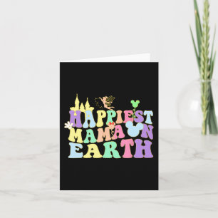 Mama On Earth Groovy Fun Mom Mommy Mother's Day Card