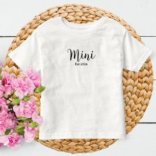 Mama Papa Mini matching baby t-shirts for dad, mom