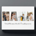 Mama Photo Collage Plaque for Mother's day<br><div class="desc">This is a plaque featuring 4 photos along with a custom message. This is the perfect gift for mom for mother's day,  her birthday or Christmas.</div>