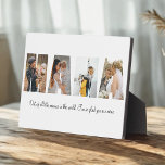 Mama Photo Collage Plaque for Mother's day<br><div class="desc">This is a plaque featuring 4 photos along with a custom message. This is the perfect gift for mom for mother's day,  her birthday or Christmas.</div>