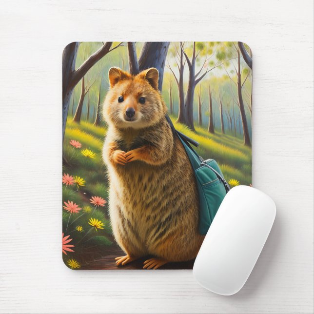 Mama Quokka Ready To Shop, Mouse Pad (With Mouse)