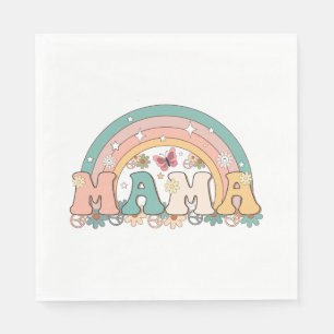 Mama Rainbow Napkins