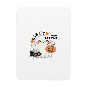 Mama’s Boo – Cute Kawaii Halloween Boo 2025 Graphi Magnet