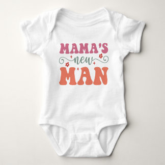 Mama’s New Man – Baby Boy Bodysuit