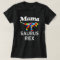 Mama Saurus Rex Autism Mom womens shirt