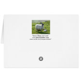 Mama Sheep and Lamb Cards (Back Horizontal)