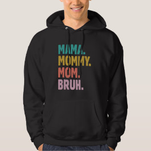 Mama Shirt for Women Mama Mommy Mom Bruh Mother's