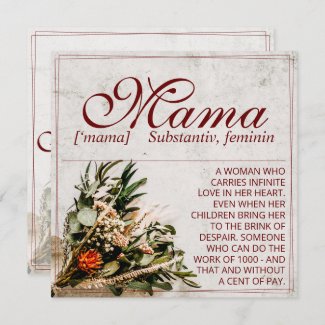 Mama - simply irreplaceable - Bouquet
