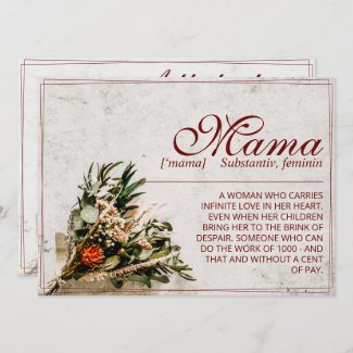 Mama - simply irreplaceable - Bouquet