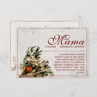 Mama - simply irreplaceable - Bouquet