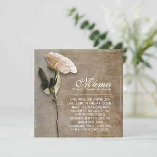 Mama - simply irreplaceable - vintage