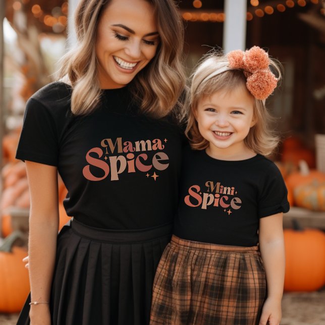 Mama Spice and Mini Spice Matching Mommy & Me Baby Bodysuit (Creator Uploaded)
