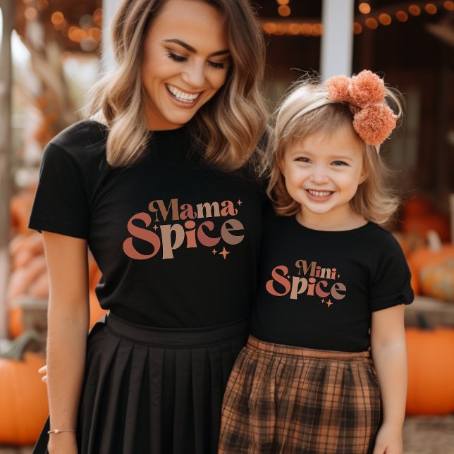 Mama Spice and Mini Spice Matching Mommy & Me T-Shirt (Creator Uploaded)