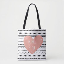 Mama Style Custom All-Over-Print Tote Bag