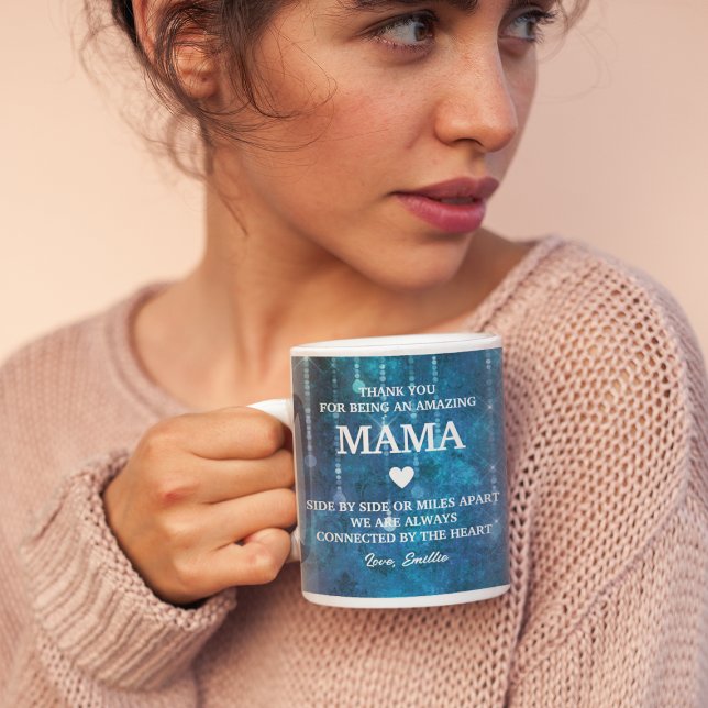 Mama Thank You Heartfelt Message Personalized Coffee Mug (Mama Thank You Heartfelt Message Personalized Coffee Mug
)
