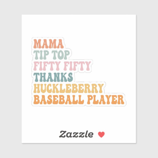 mama tip top fifty fifty, Icu nurse Sticker (Sheet)