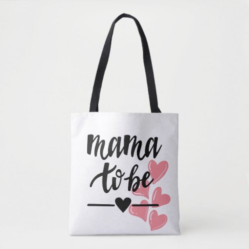 Mama to Be All_Over_Print Tote Bag Medium