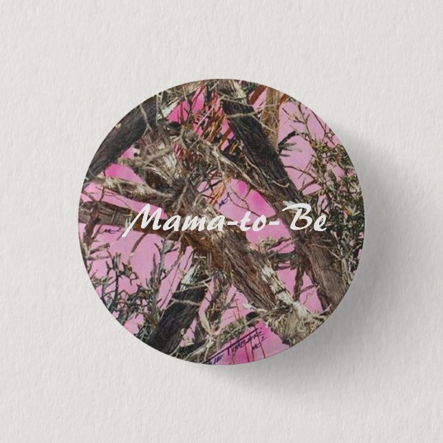 Mama-to-be Pinback Button (Front)
