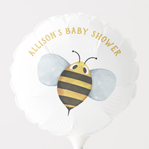 Mama to Bee Baby Shower Balloon