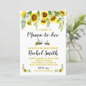 Mama-to-bee Baby Shower Invitation (Standing Front)