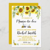 Mama-to-bee Baby Shower Invitation (Front/Back)