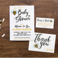 Mama to Bee Baby Shower Invitation