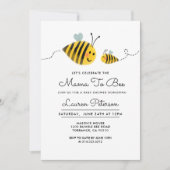 Mama to Bee Baby Shower Invitation | Bumble Bee (Front)