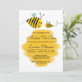 Mama to Bee Baby Shower Invitation | Bumble Bee (Standing Front)