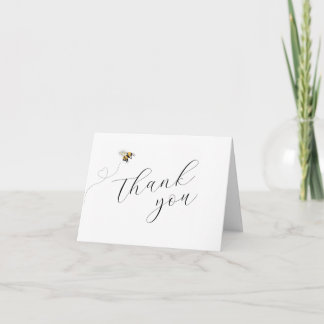 Mama to Bee Baby Shower Thank You Card