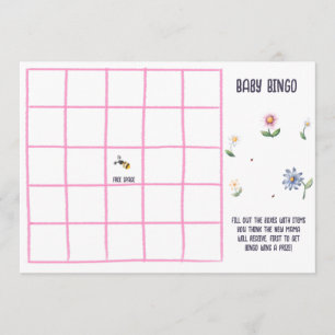 Mama to Bee Baby Shower Thank You Card
