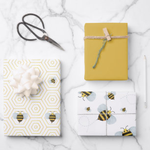 Mama to BEE Baby Shower Wrapping Paper