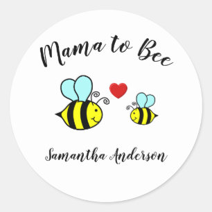 Mama to Bee - Circle Sticker