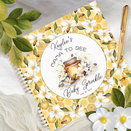 Mama to Bee Flowers Honey Baby Sprinkle Guest Book