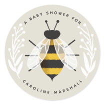 Mama to Bee Gender Neutral Baby Shower Sticker