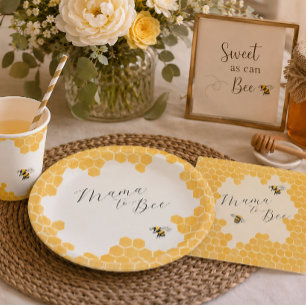 Mama to Bee Honeycomb Napkins