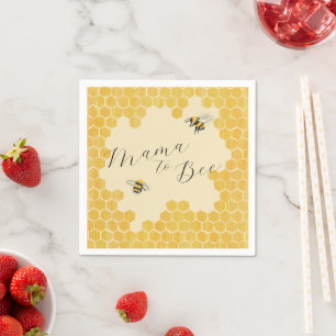 Mama to Bee Honeycomb Napkins