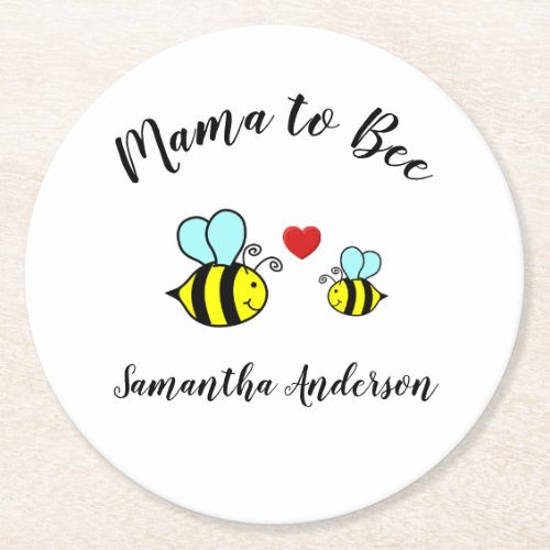 Mama to Bee _ Paper Coaster