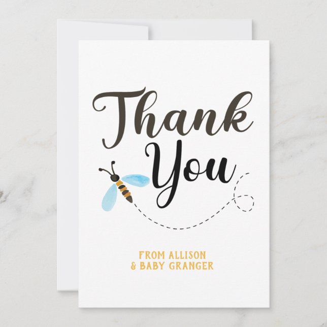 Mama to BEE Thank You Card (Front)