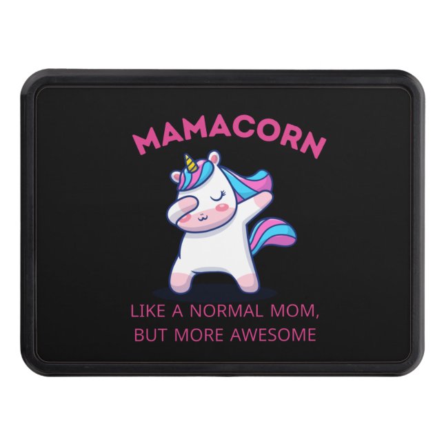 Mama Unicorn Fan Club       Hitch Cover (Front)