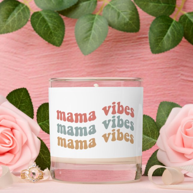 Mama Vibes Mother's Day  Scented Candle (Wedding)